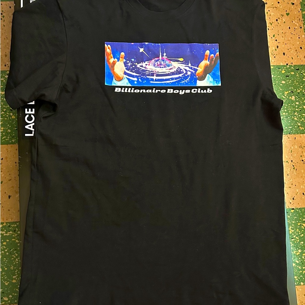 Men’s BillionaireBoysClub Graphic T-Shirt size Medium.